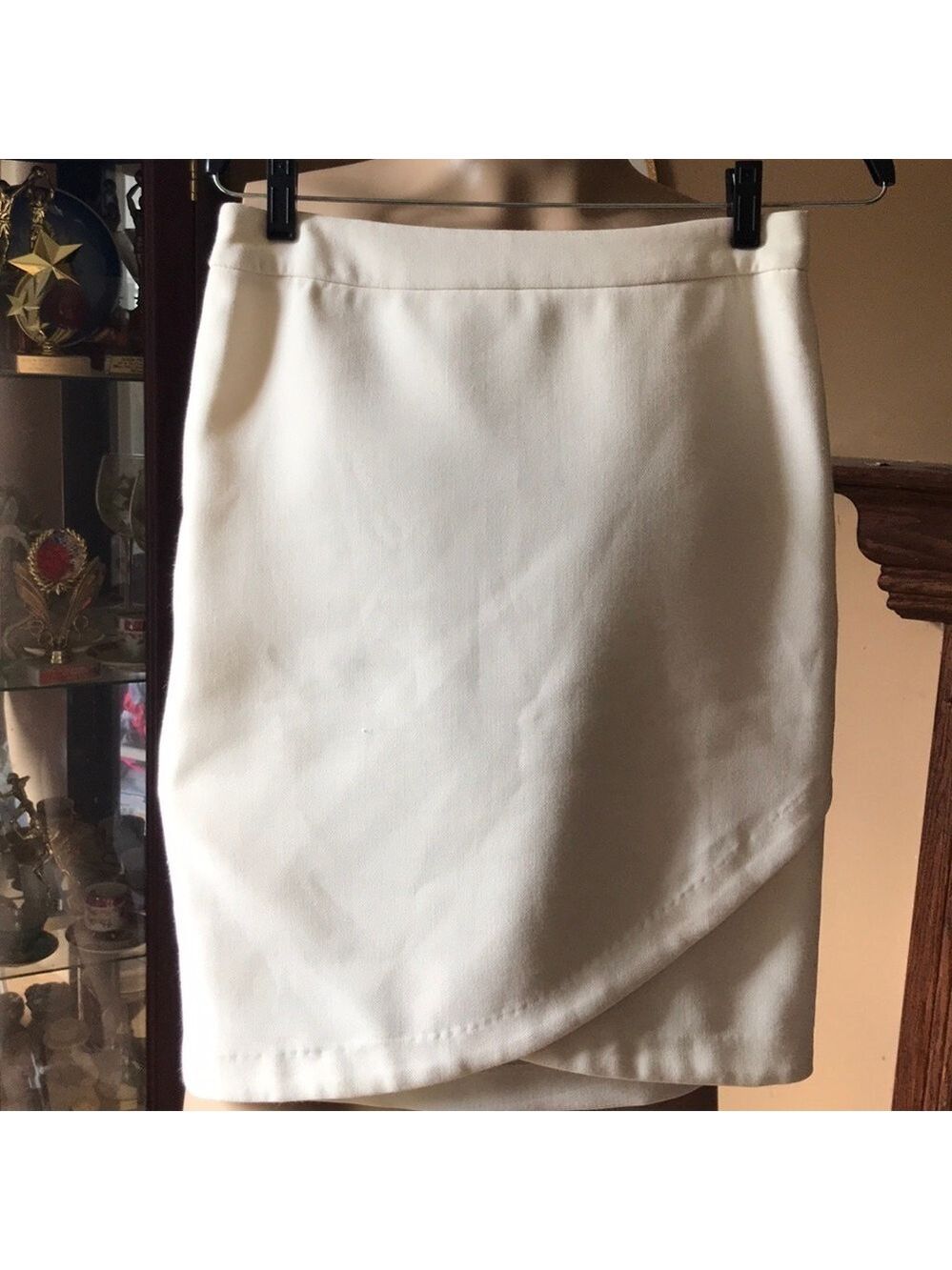 Cream skirt